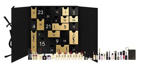 calendrier de l avent yves st laurent